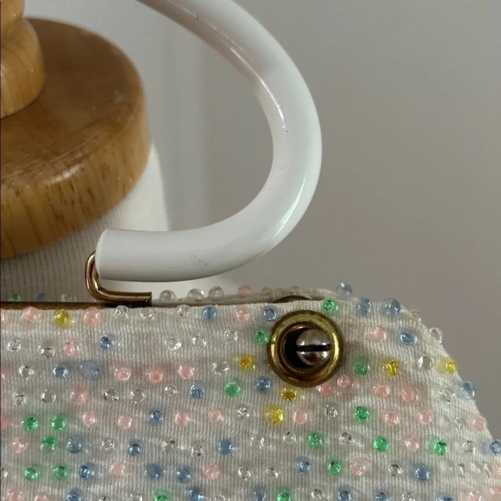 Lumured Vintage Multicolor Beaded Bag - Picture 3 of 10